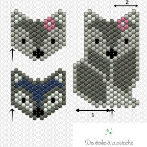 Grille Schéma Tissage Perles Gratuit
