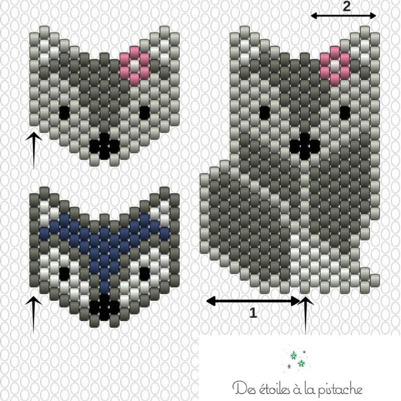 Grille Schéma Tissage Perles Gratuit