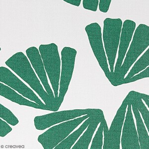 tissu-toile-coton-epais-a-la-coupe-feuilles-vertes-fond-blanc-par-10-cm-l