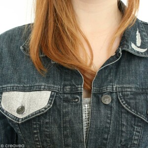 Tutoriel customisation de veste en jean